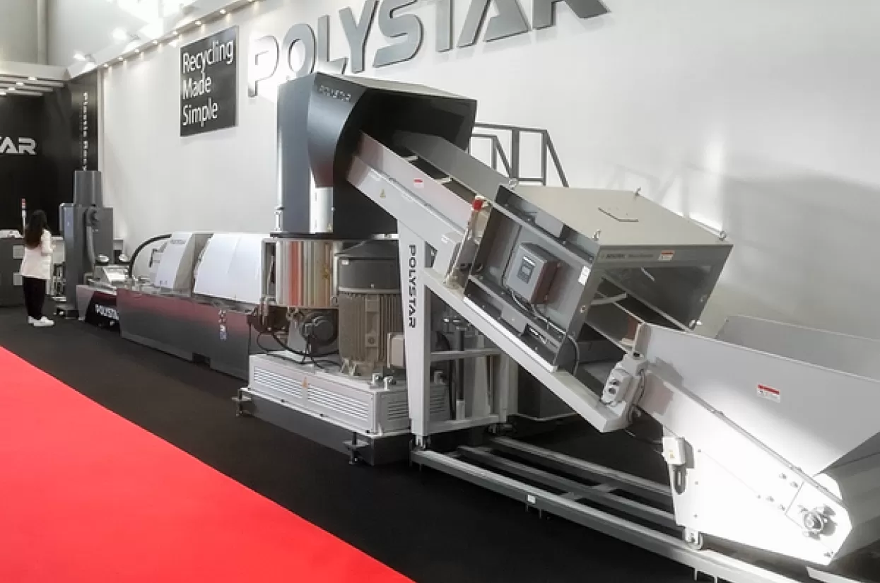 clean film plastic recycling system in Plast Eurasia Istanbul 2023